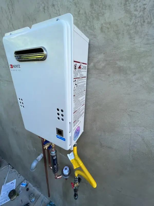 Tankless water heater installation for Bedford homes
